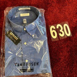 New Van Heusen Dark Blue Shirt - # 630 - XXL/TTG/XXG